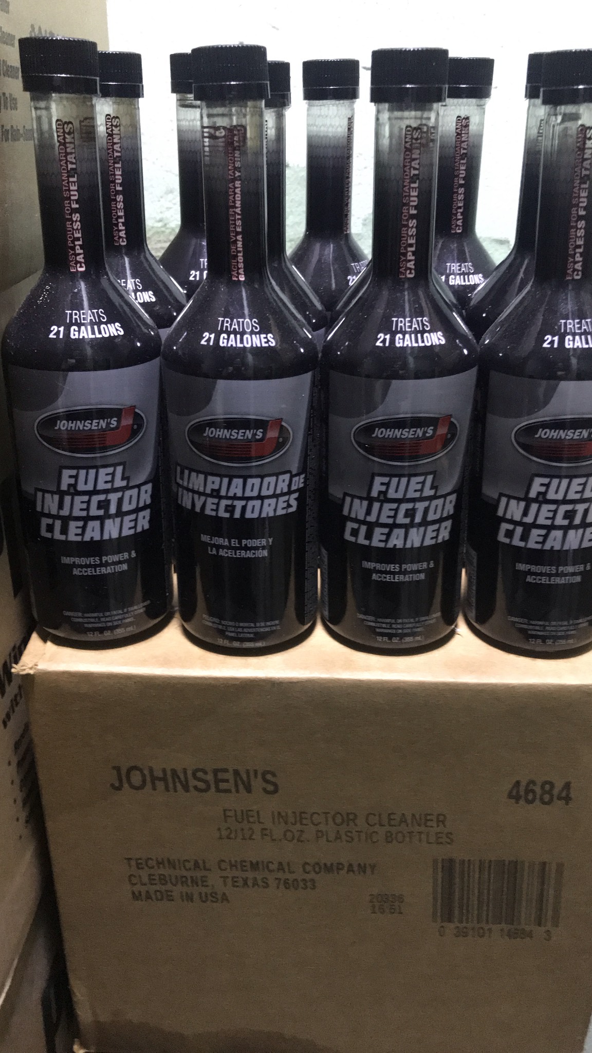 Johnsen's 4684 Fuel Injector Cleaner - 12 oz.