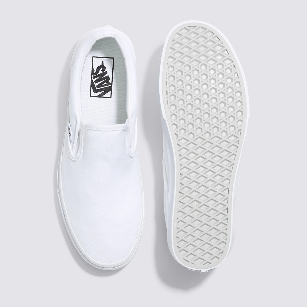 Vans Classic Slip on All White