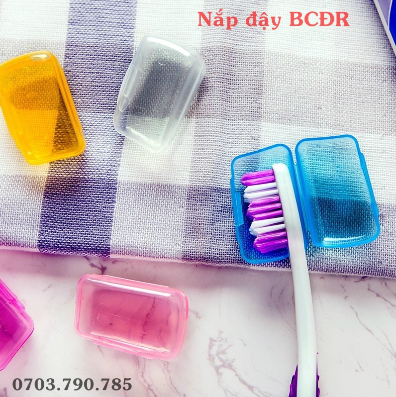 Set 5 Nắp Đậy Bàn Chải Đánh Răng Tiện Lợi