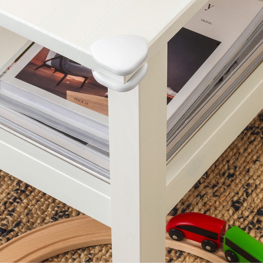 Bộ 8 miếng chặn, bịt góc bàn trẻ em Undvika IKEA