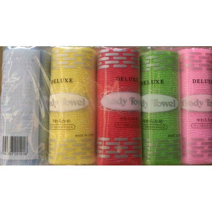 Khăn Tắm Kỳ Cọ Lưng Deluxe Hàn Quốc