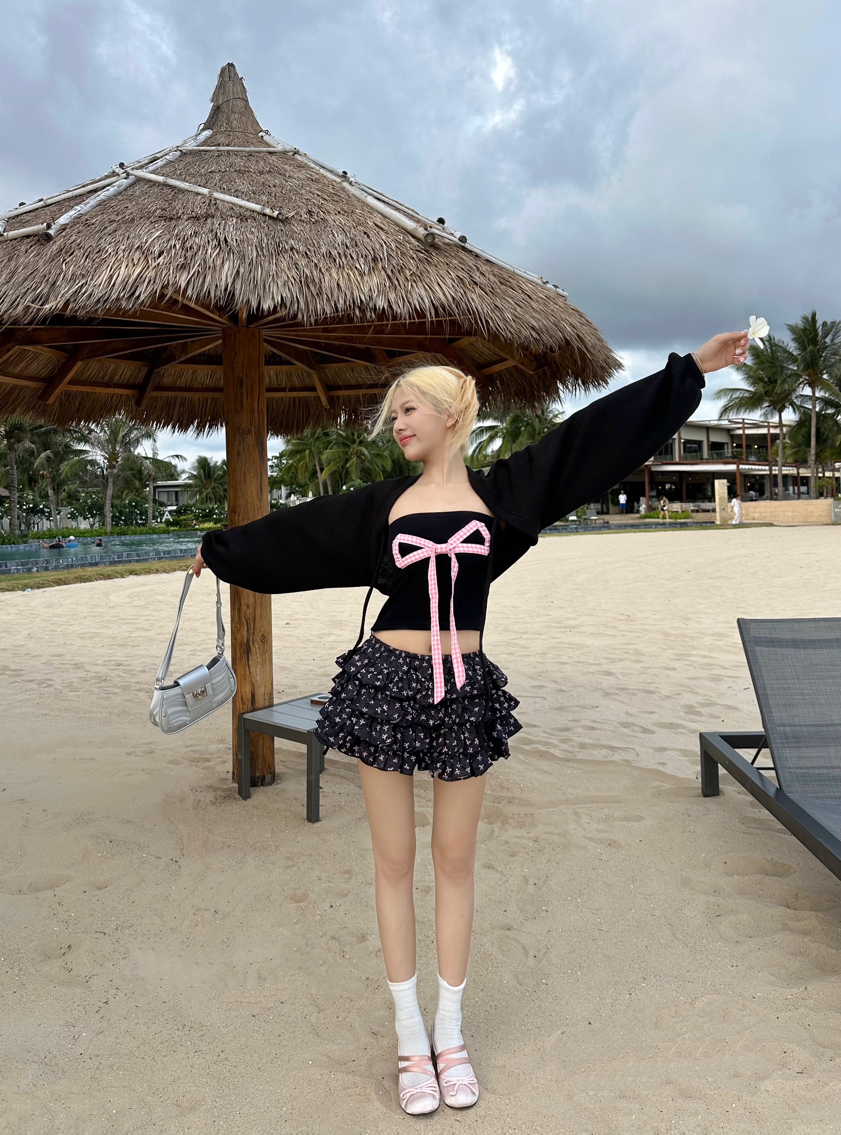 Áo khoác cardigan nữ chất len MONÁ - JENA LEN