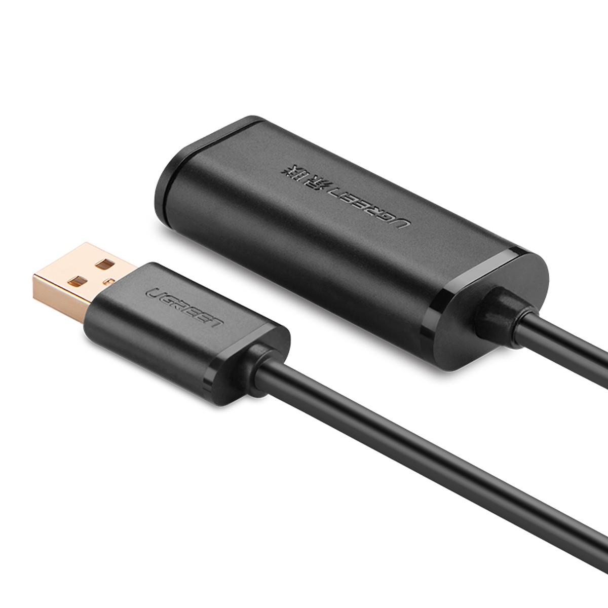Cáp USB 2.0 Nối Dài 10M  Ugreen 10321 Chính Hãng
