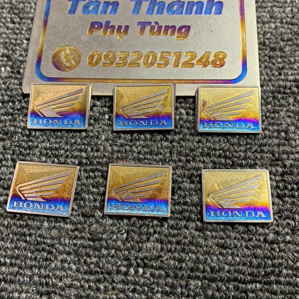 Logo titan Honda dán đồng hồ-giá 1 cái