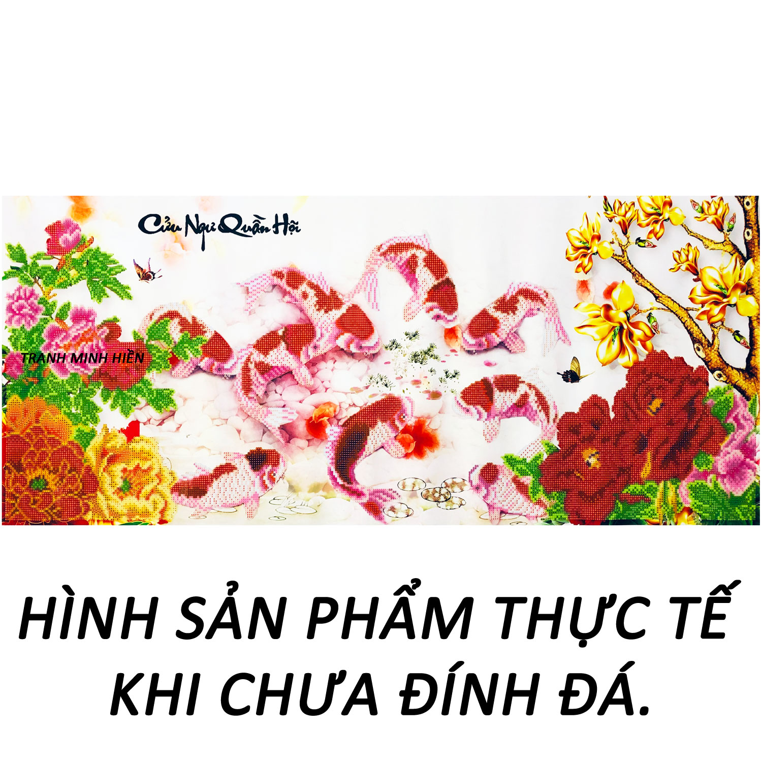 Tranh đính đá 5D - Thuận Buồm Xuôi Gió 04 -Tranh Minh Hiền