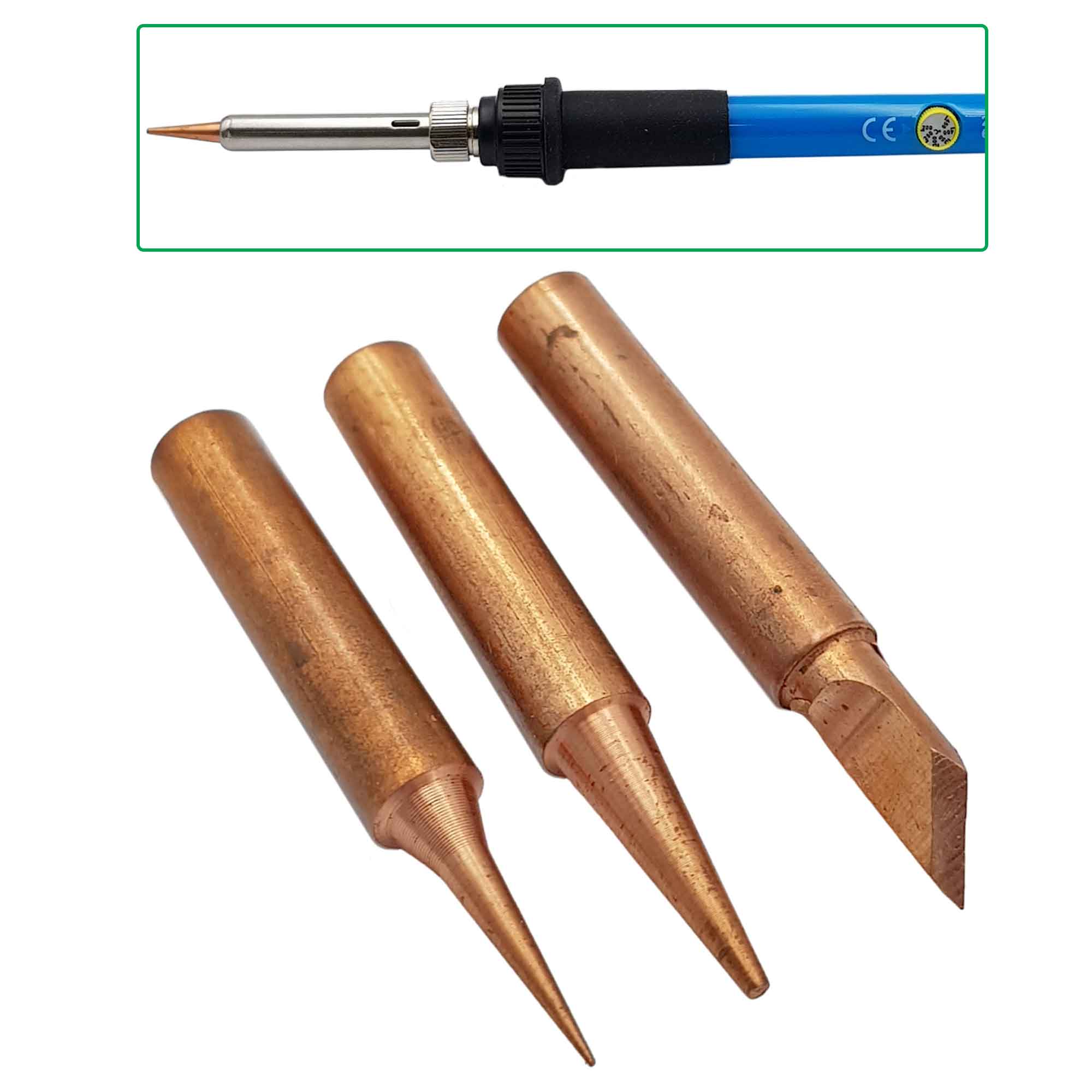 Đầu mỏ hàn thiếc bằng đồng 936 900M