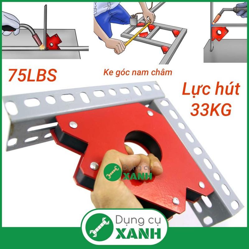 Bộ 4 Ke góc nam châm 33kg ke goc nam cham