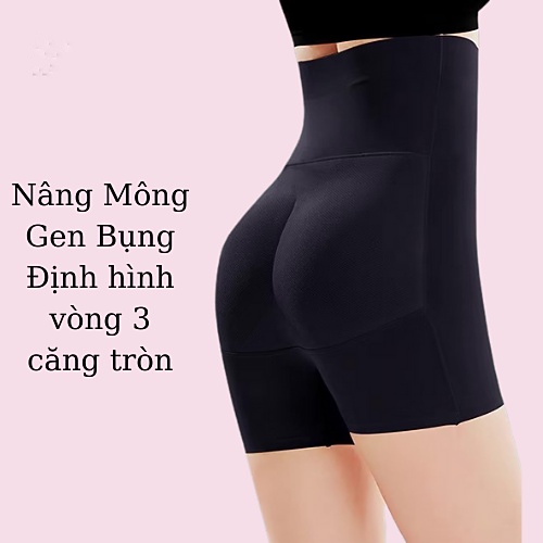 Quần độn mông su gen bụng- Quần nâng mông chất su mát mịn