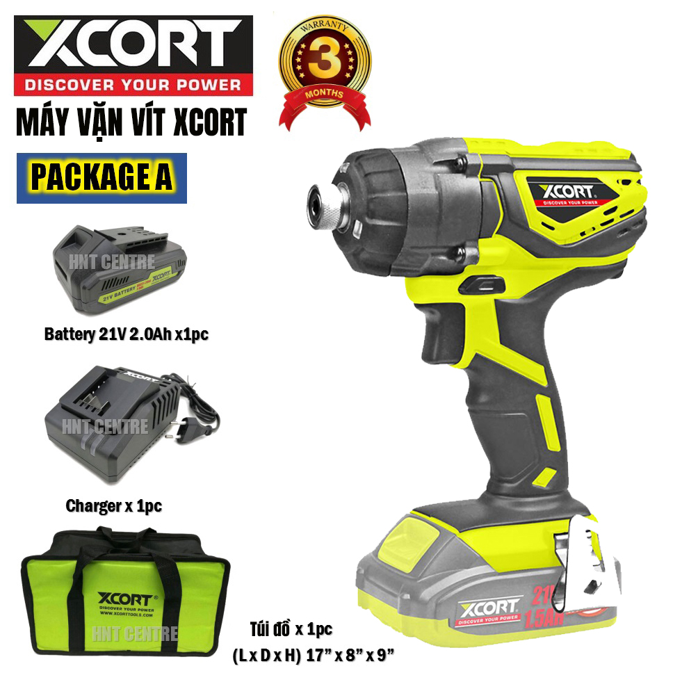 Máy vặn vít dùng pin-Máy vặn vít XCORT 20V MAX [CHÍNH HÃNG]