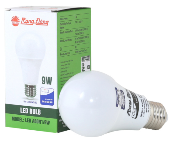 Bóng đèn led bulb Rạng Đông 3w/5w/7/9w/12w