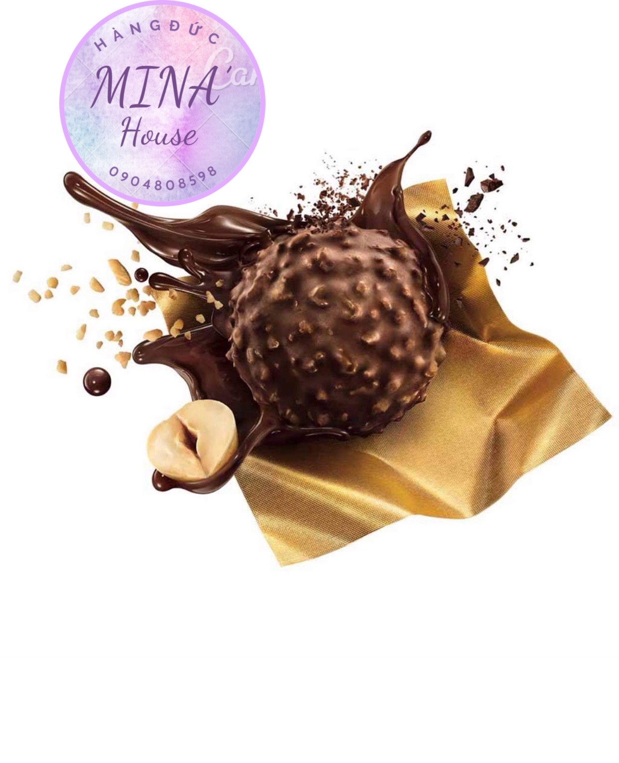 (BILL ĐỨC) Kẹo socola Ferrero Rocher  hộp 16 viên