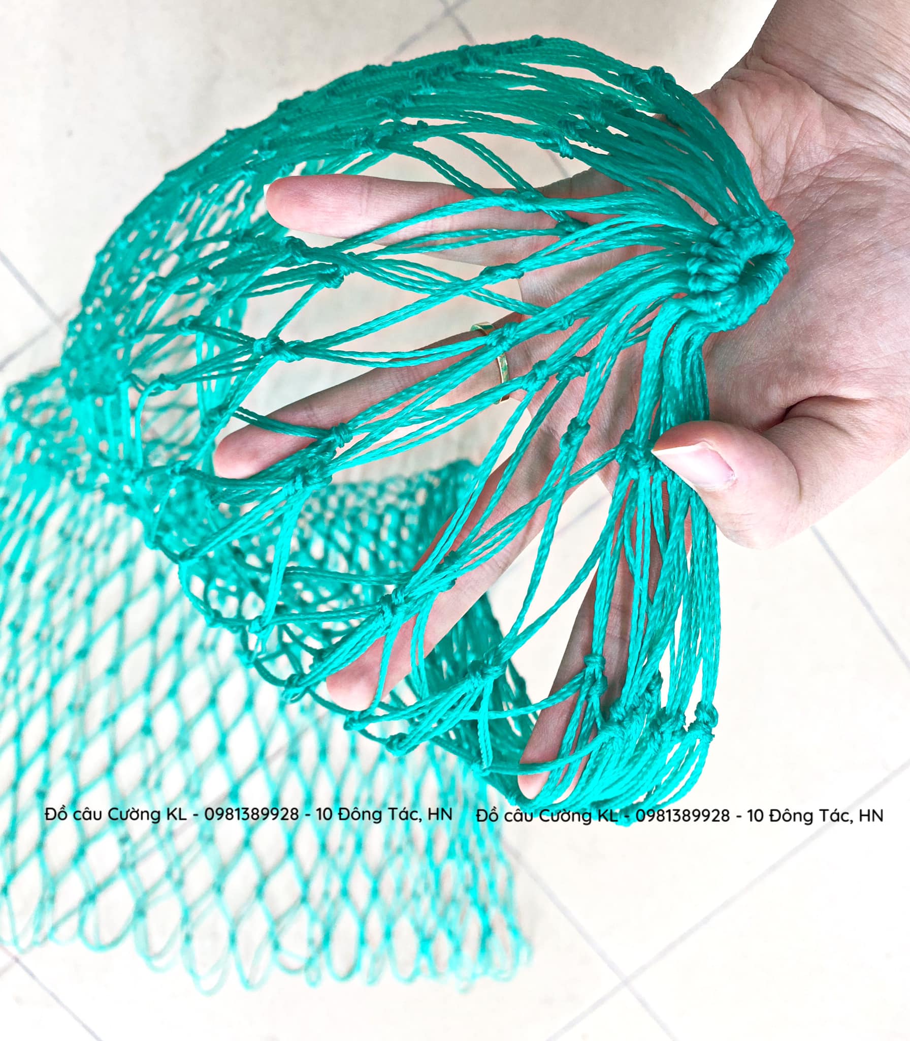 Lưới vợt dù SĂN HÀNG đan sợi đơn - kép