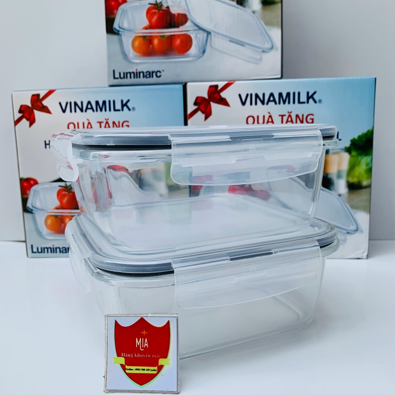 Hộp thuỷ tinh chịu nhiệt Luminarc 1.22L