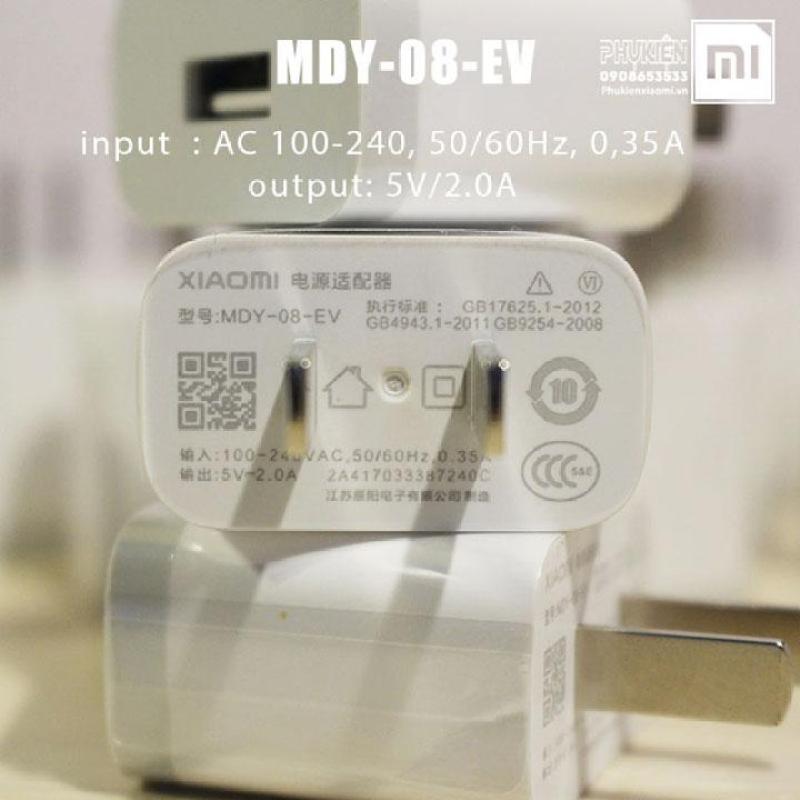 Giá Bộ sạc Xiaomi MDY-08-EV 5V/2A + Cáp Micro USB - Hàng Nhập Khẩu