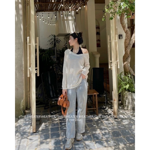 Set áo Lưới Ô kèm yếm trong