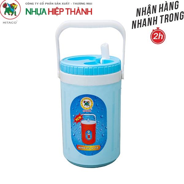 Bình Đá Tròn 3 Lit Có Vòi Hiệp Thành MS :450