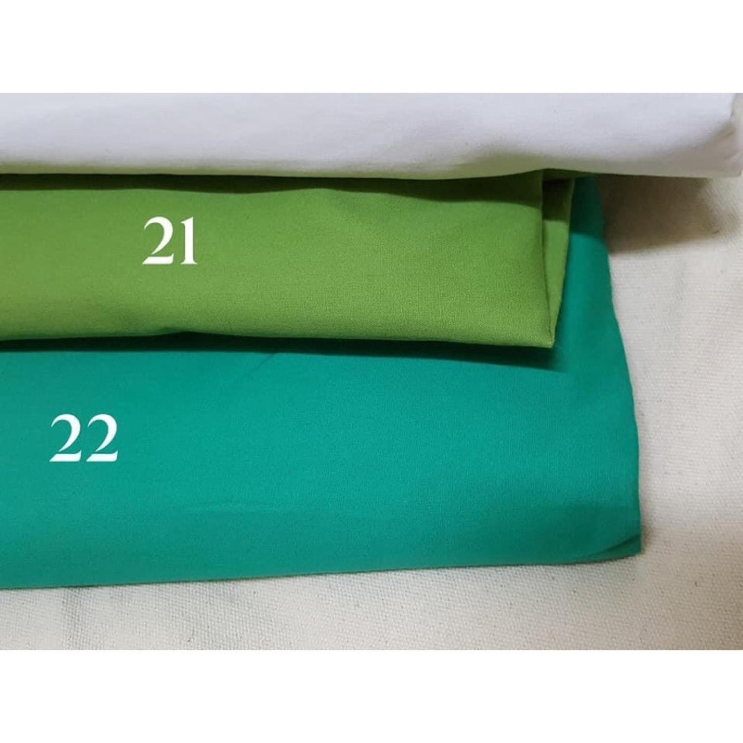 Vải thô màu trơn khổ 1m5. 1m