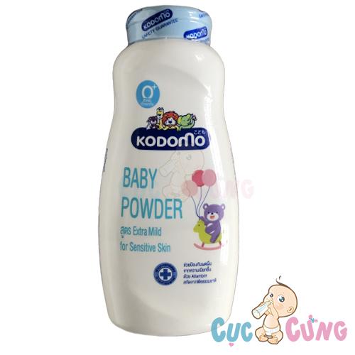 Phấn ngừa rôm sẩy Kodomo 360g - Extra Mild - phan ngua rom say cho be