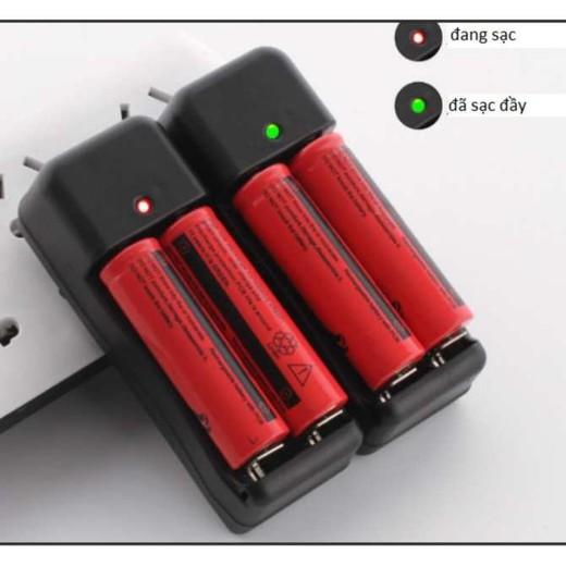 [HCM]Bộ Sạc Pin đôi cao cấp 3V7 4V2 sạc chuẩn nhanh (loại tốt)