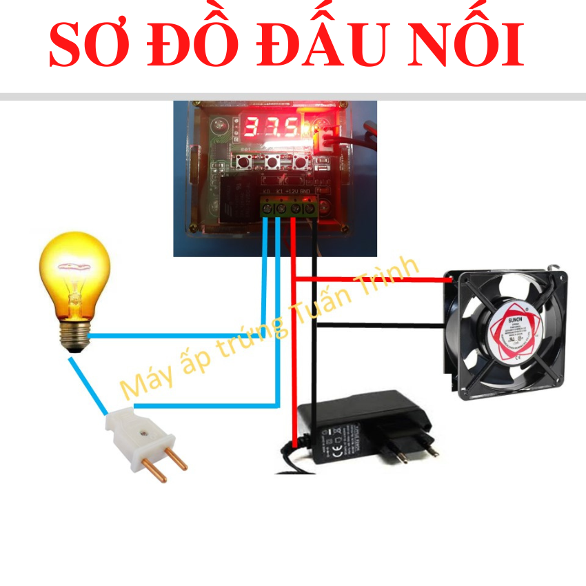 Máy ấp trứng Tự Chế với combo 8 món, Tỷ lệ nở cao