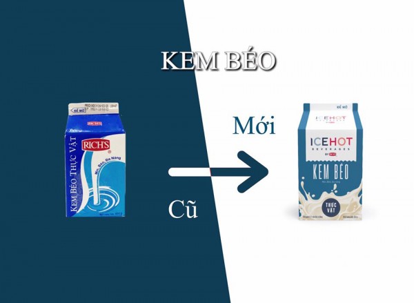 "Combo 2 hop" Kem béo thực vật Rich ( Rich lùn)  454g