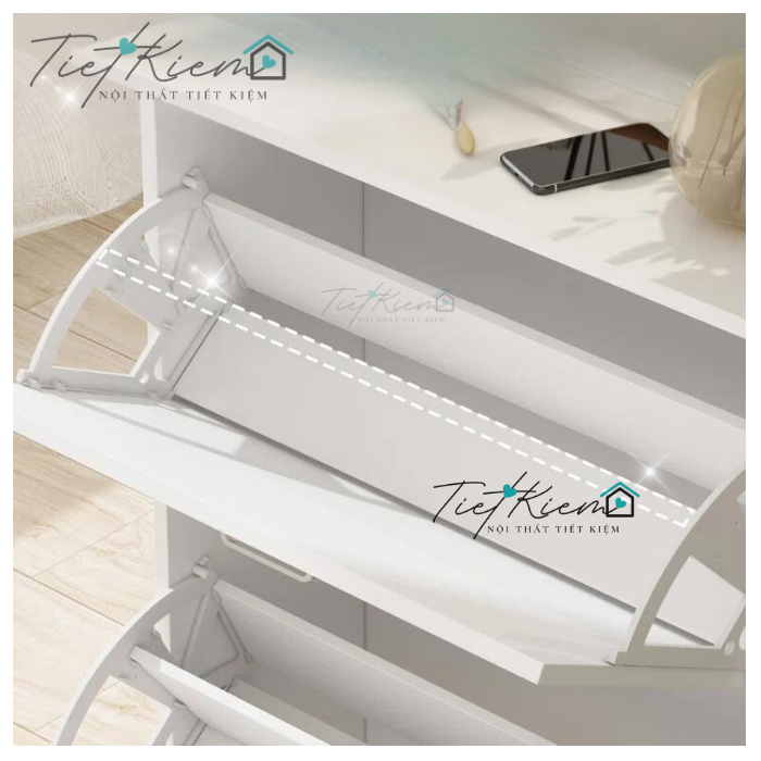 Tủ giày siêu mỏng thông minh 80cm NTTK TG00999