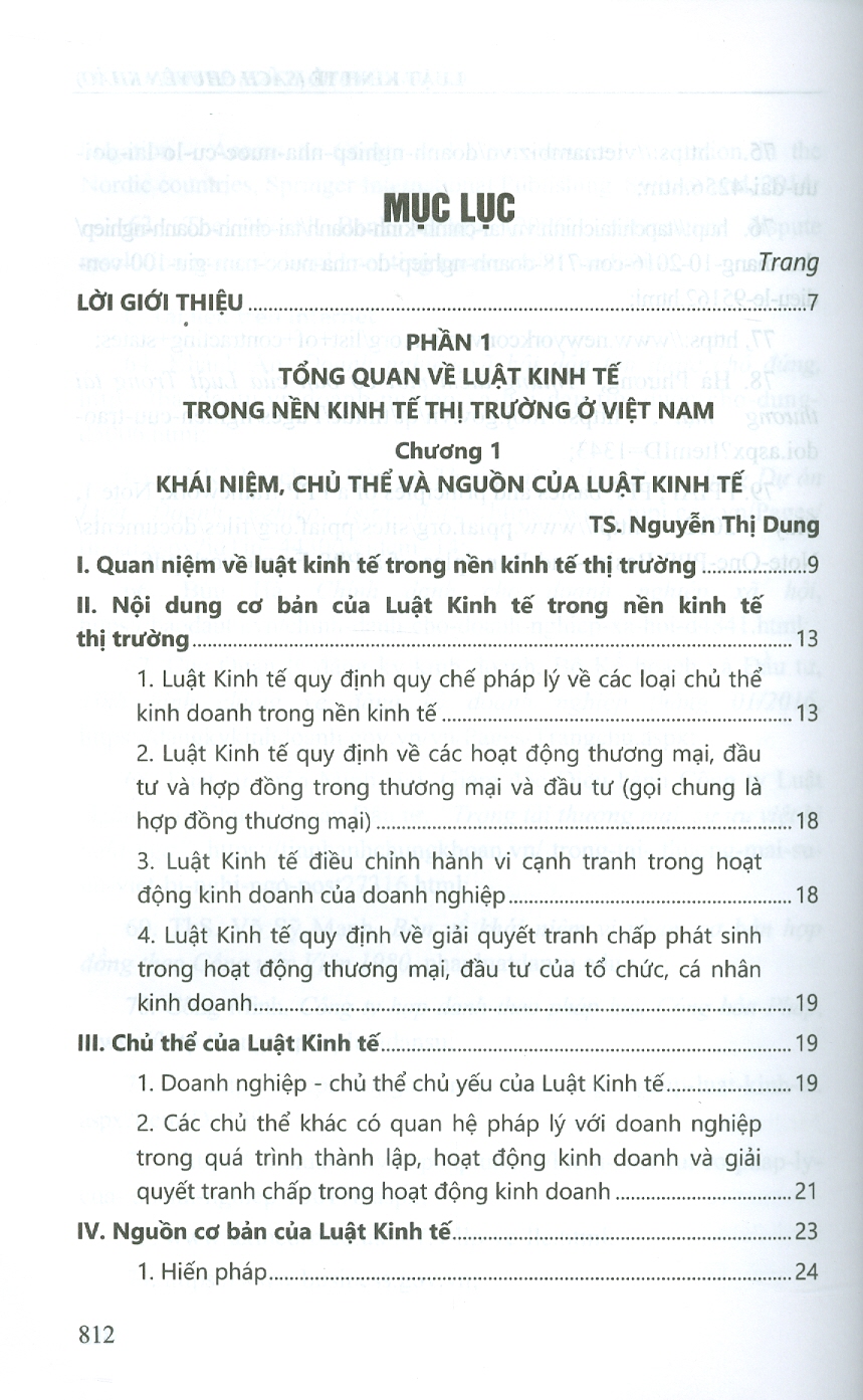 Luật Kinh Tế (Chuyên Khảo)