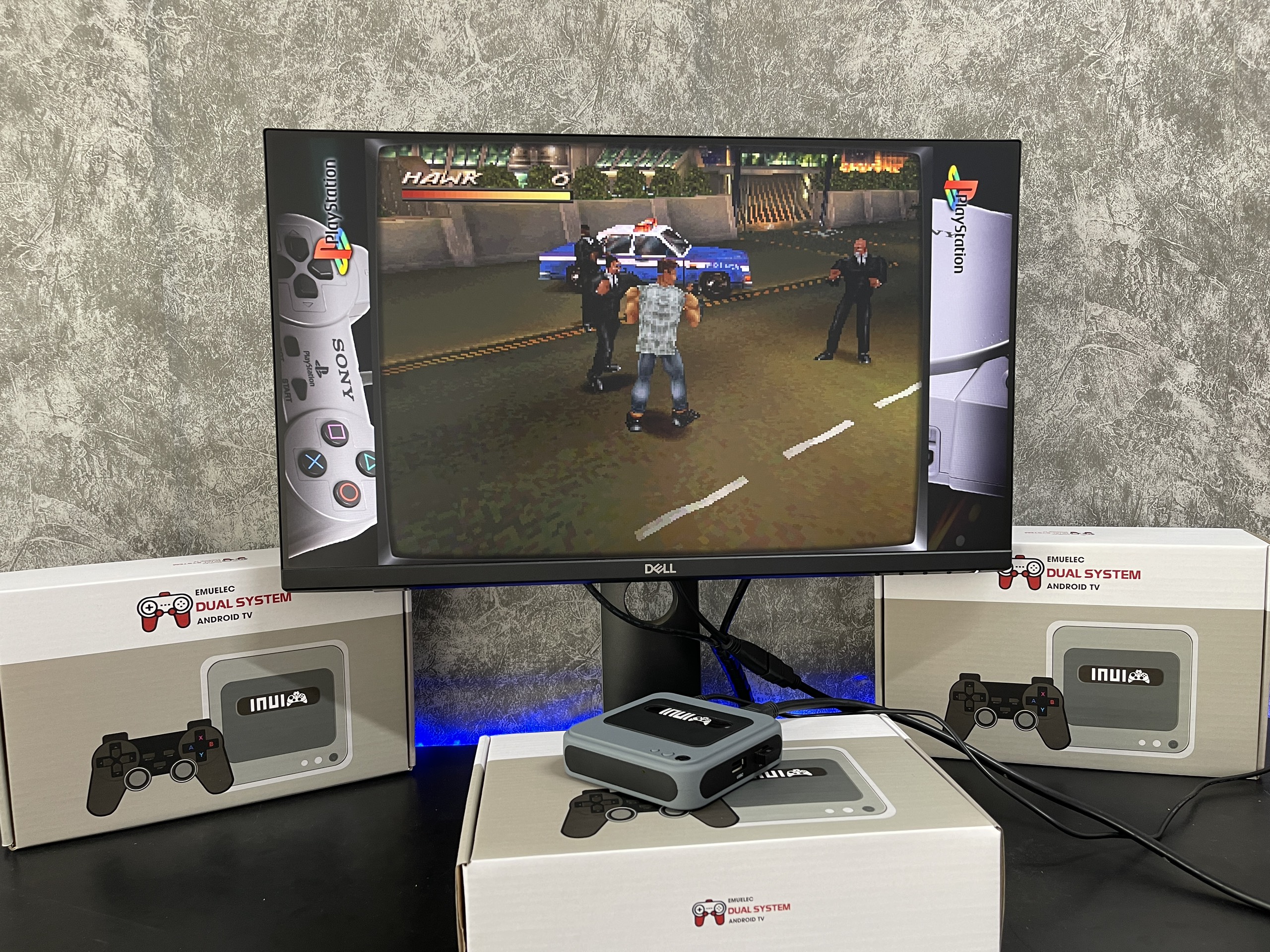 Máy chơi game INUI - X1 Pro, Android Box - Gamebox Giả Lập PSP/PS1/NEOGEO....