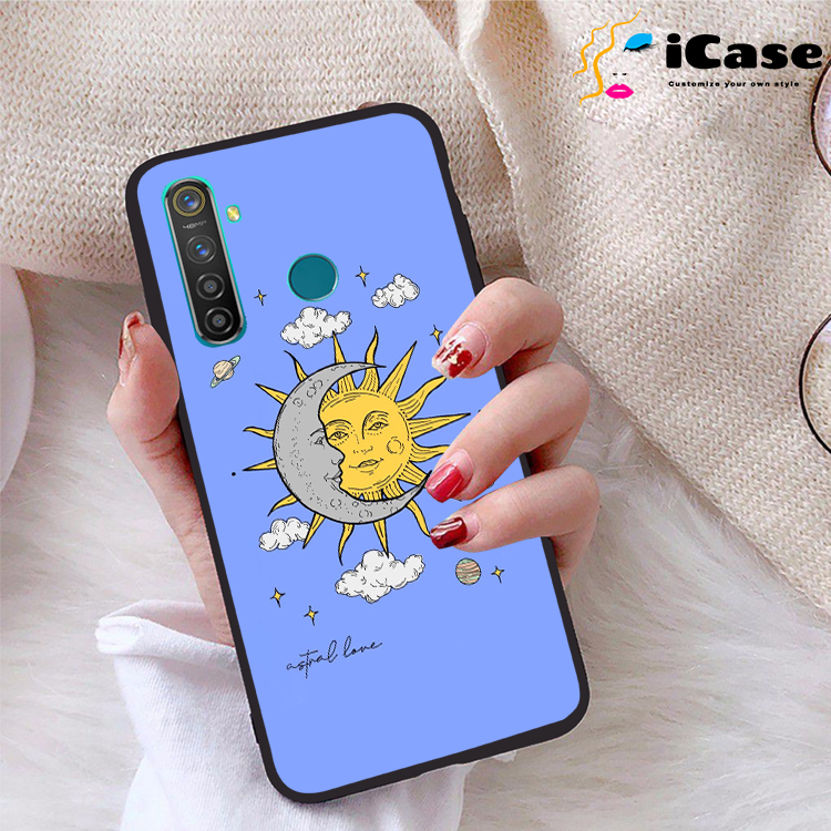 Ốp lưng Realme 5 Pro viền dẻo TPU BST SUN