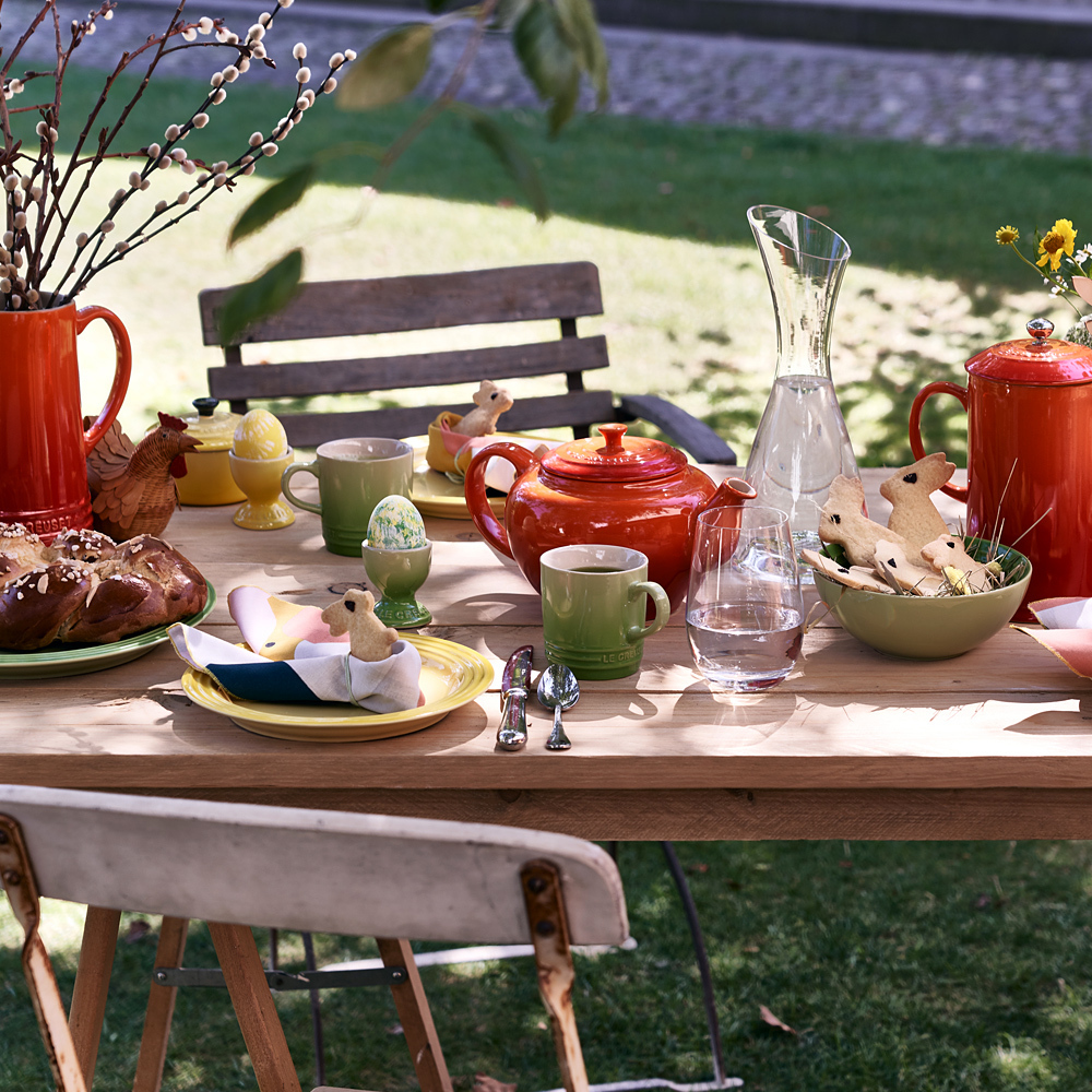 BỘ CỐC SỨ ĐỂ TRỨNG LE CREUSET RAINBOW, 6 CHIẾC