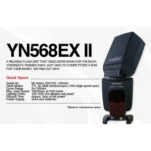 Đèn flash yn 568ex ii cho canon