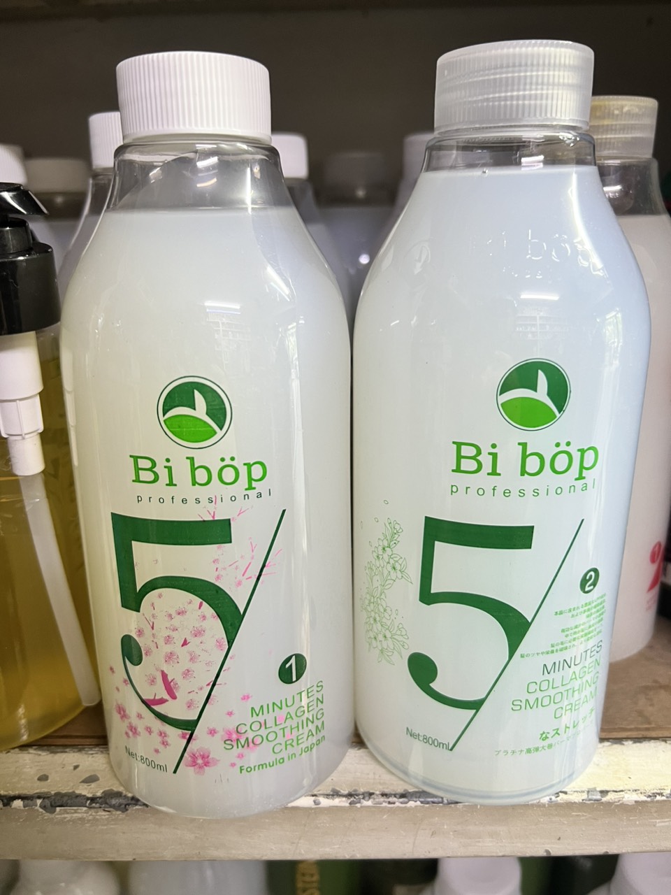CẶP UỐN LẠNH COLLAGEN BIBOP 800ML X2