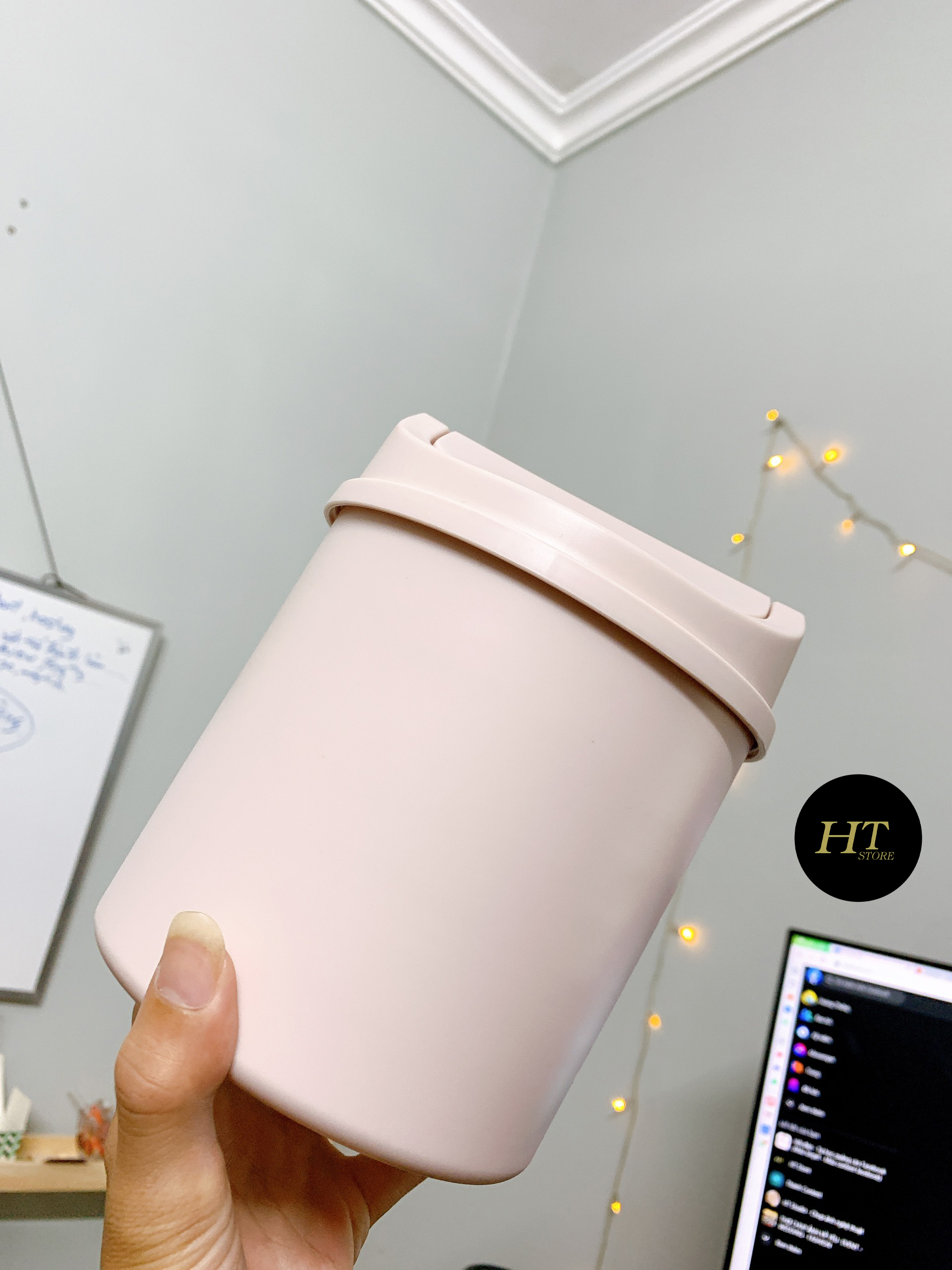 Thùng rác đa năng, tặng kèm sticker ( nhiều màu )