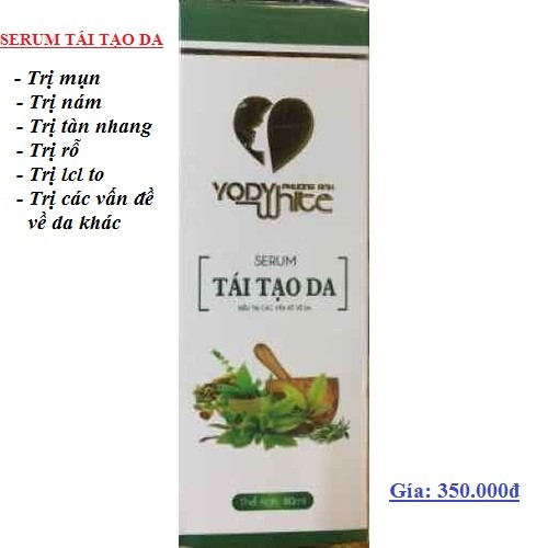 THẢO DƯỢC TÁI TẠO DA PHƯƠNG ANH