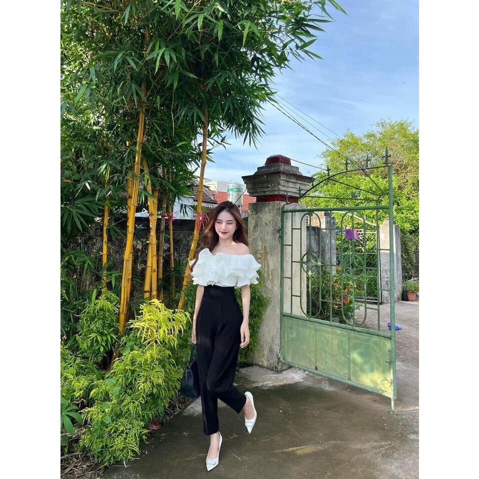 QUẦN BAGGY CẠP V LƯNG CAO