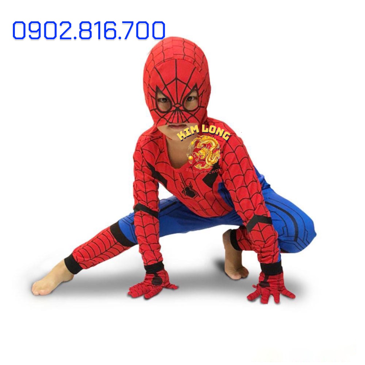 Bộ quần áo SIÊU ANH HÙNG người nhện Spiderman - siêu nhân Superman - Batman trang phục hoá trang Halloween cho bé trai