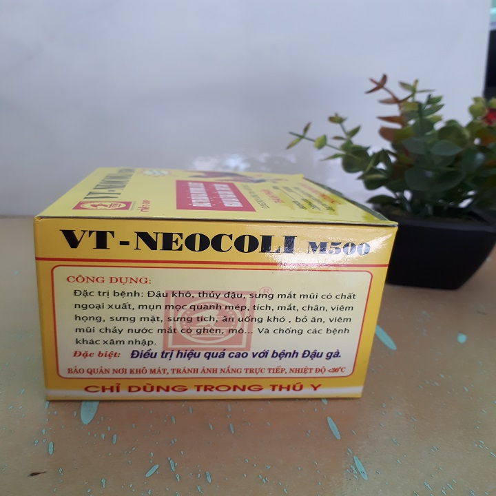10 LọThuôc tri ĐẬU GÀ VT NEOCOLI M500