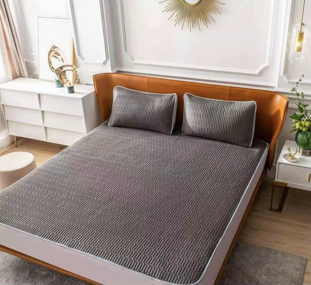 Chiếu điều hoà chiếu cao su non (tặng kèm gối)