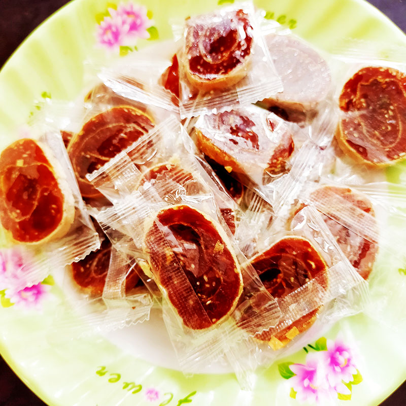 Bánh tráng dừa cuộn mứt chuối dẻo 500 gram