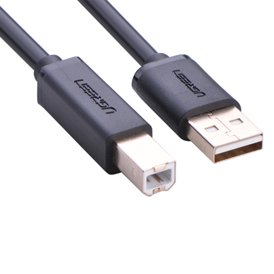 Ugreen 10351- cáp máy in usb 2.0 dài 3m - dây usb máy in - hàng chính hãng