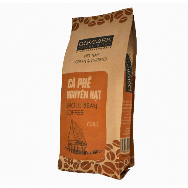 Combo x2 Cà phê Culi nguyên hạt DakMark 200g