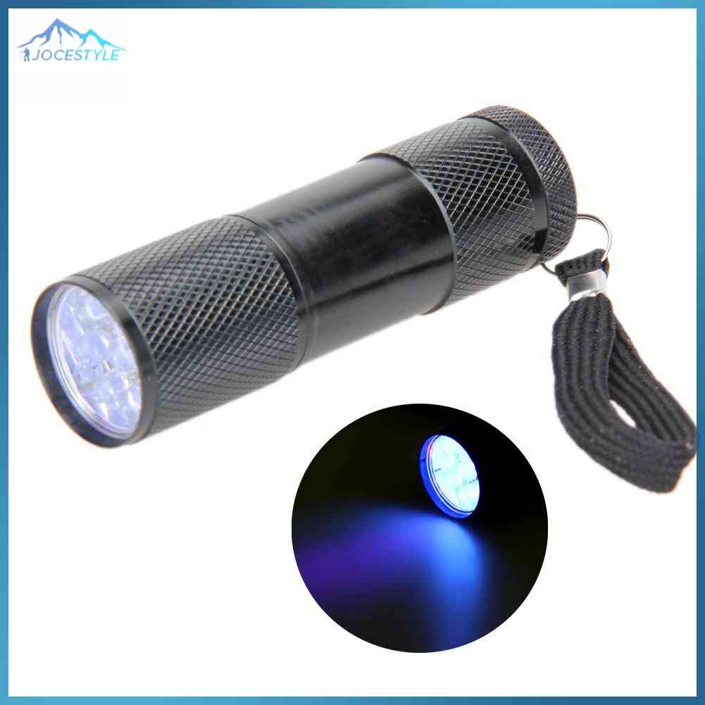 [cheerfulhigh] 9 ĐÈN LED Mini Tím Đèn Pin Đèn gồm Đèn (1 cái)-Quốc Tế-quốc tế