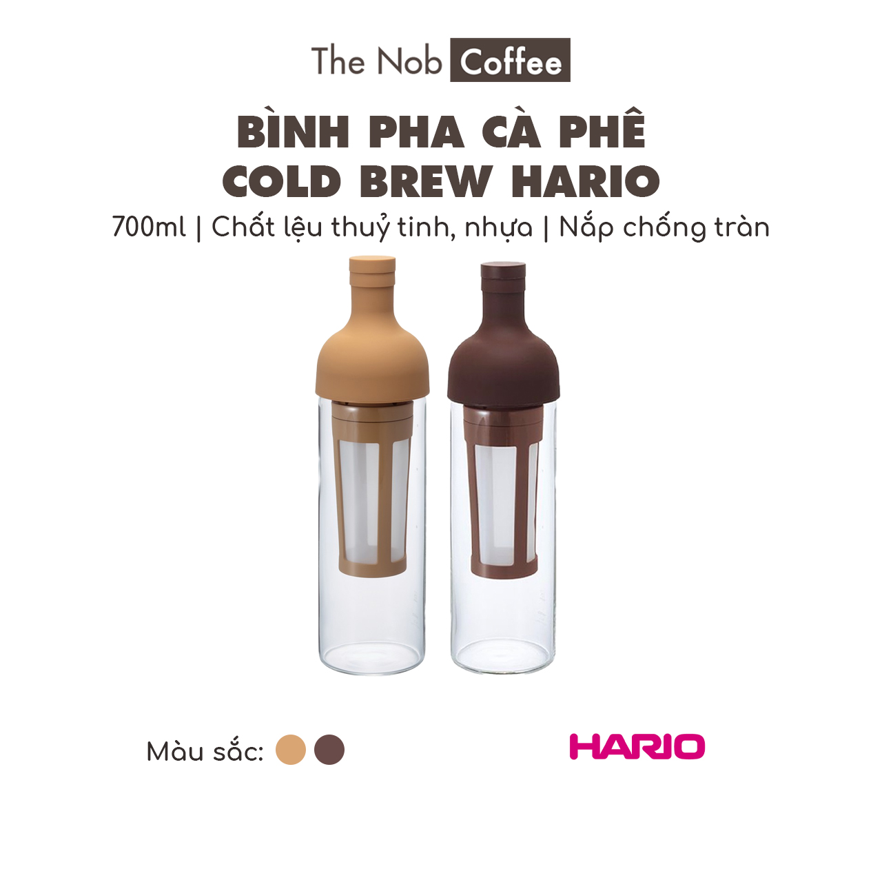 Bình Cold Brew Hario 650ml | Ngâm ủ cà phê lạnh