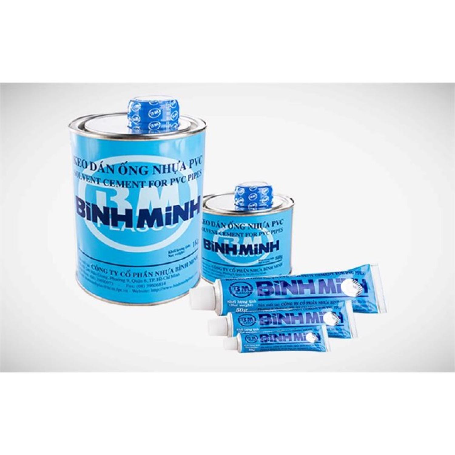 Keo dán ống nước bình minh