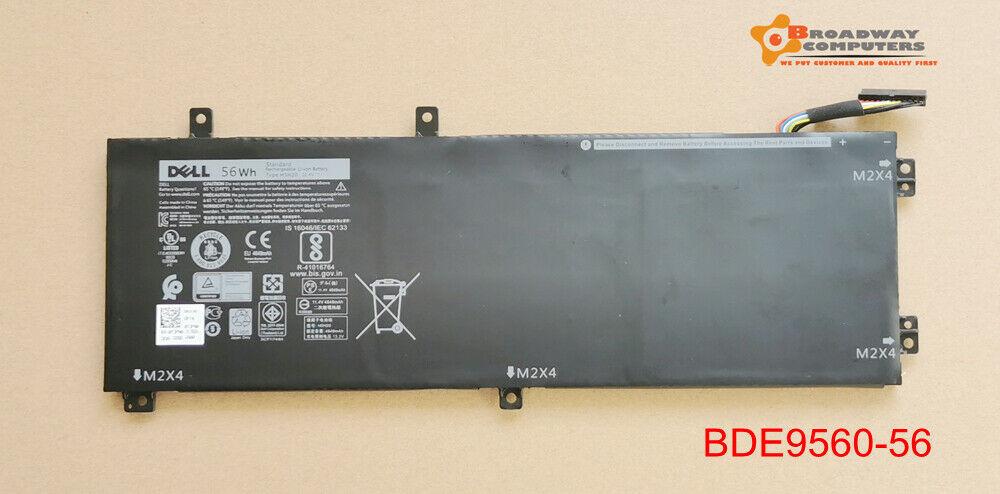 🎁 PIN ZIN 🎁Pin Laptop DELL XPS 15 9550 (ZIN) - XPS 15 9550 9560, Precision 5110 M5520 H5H20 5XJ28 5D91C (Cell dẹp)
