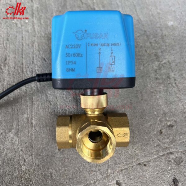 Van điện 3 ngã, 2 dây thường đóng BVE