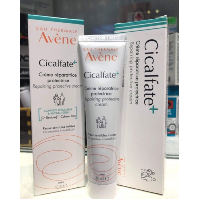 Kem Phục Hồi Da Làm Lành Da, Chống Nhiễm Khuẩn Avene Cicalfate Cream 40ml