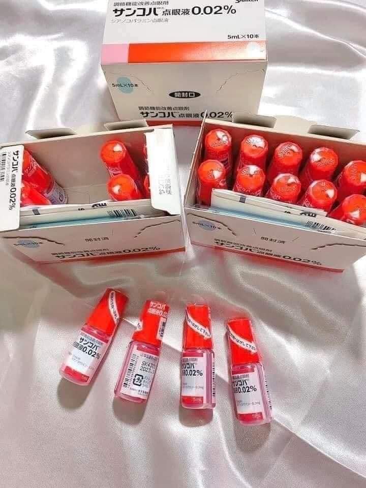 Nhỏ Mắt Sancoba Nhật Bản Chống Cận Thị 5ml