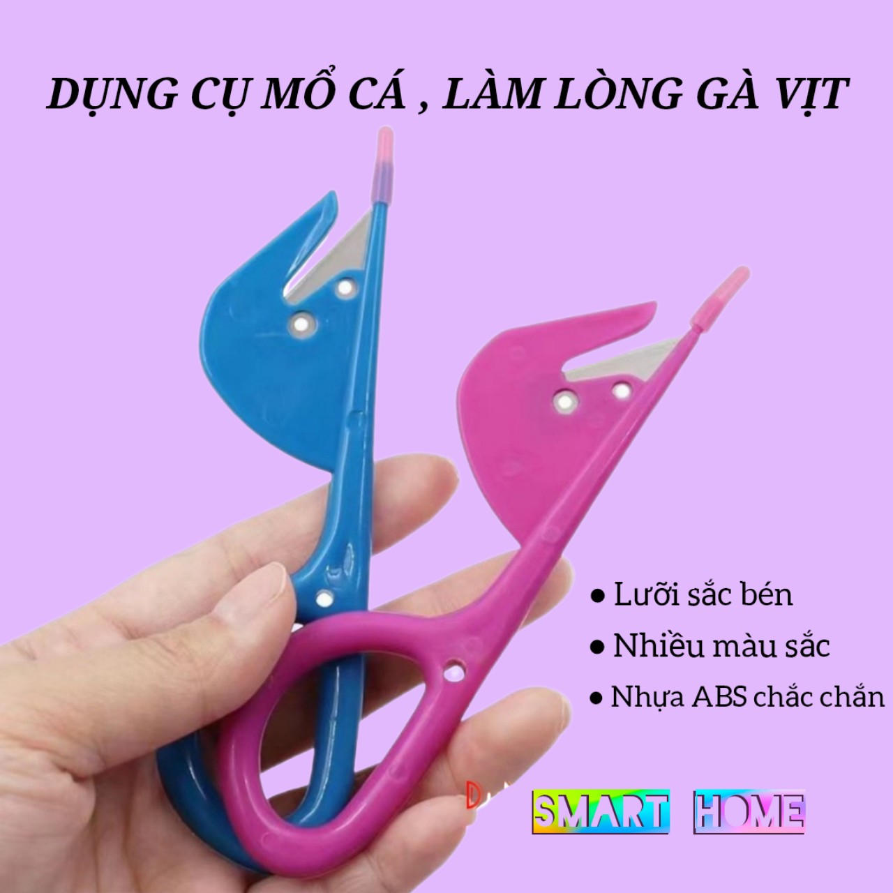 [Combo 10 chiếc] Dao Mổ Cá Làm Lòng Gà, Lòng Vịt Giúp Bạn Làm Lòng Gà Vịt Thật Dễ Dàng