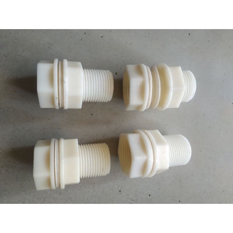 ỐC XIẾT BỒN NHỰA ABS, ren thùng phi nhựa
